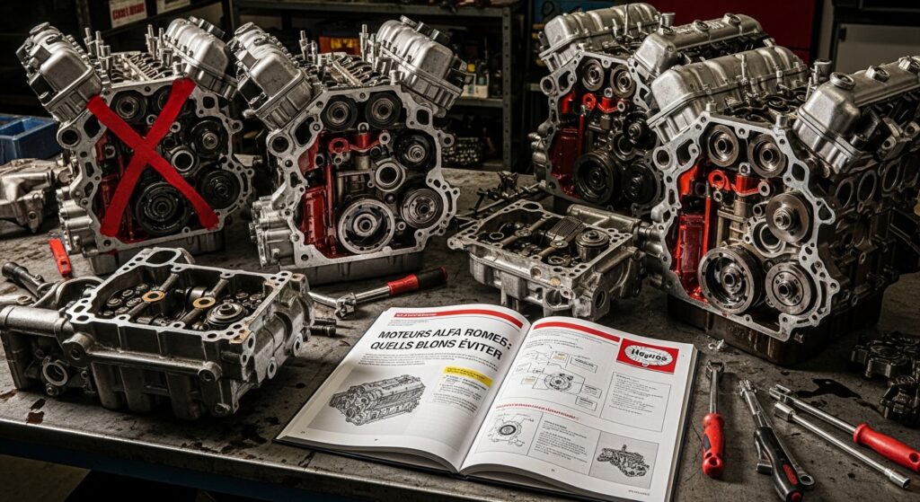 Moteurs alfa romeo : quels blocs éviter