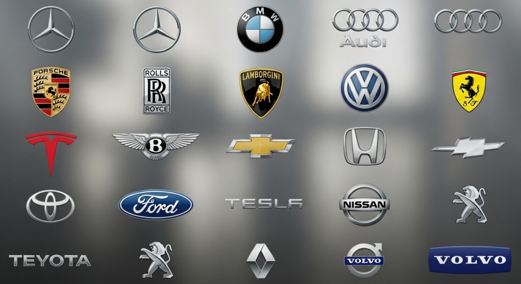 Les marques de voitures qui ont