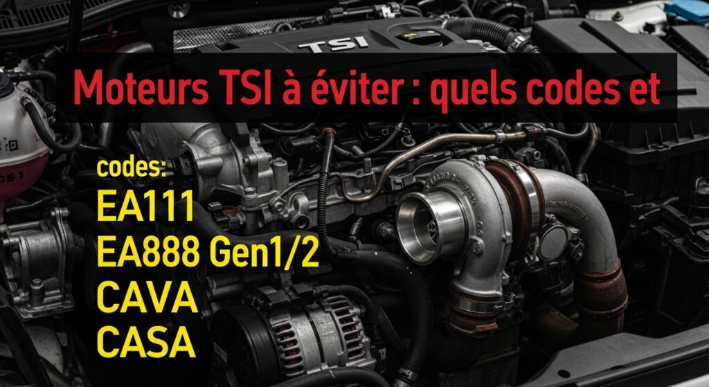 Moteurs tsi à éviter : quels codes et