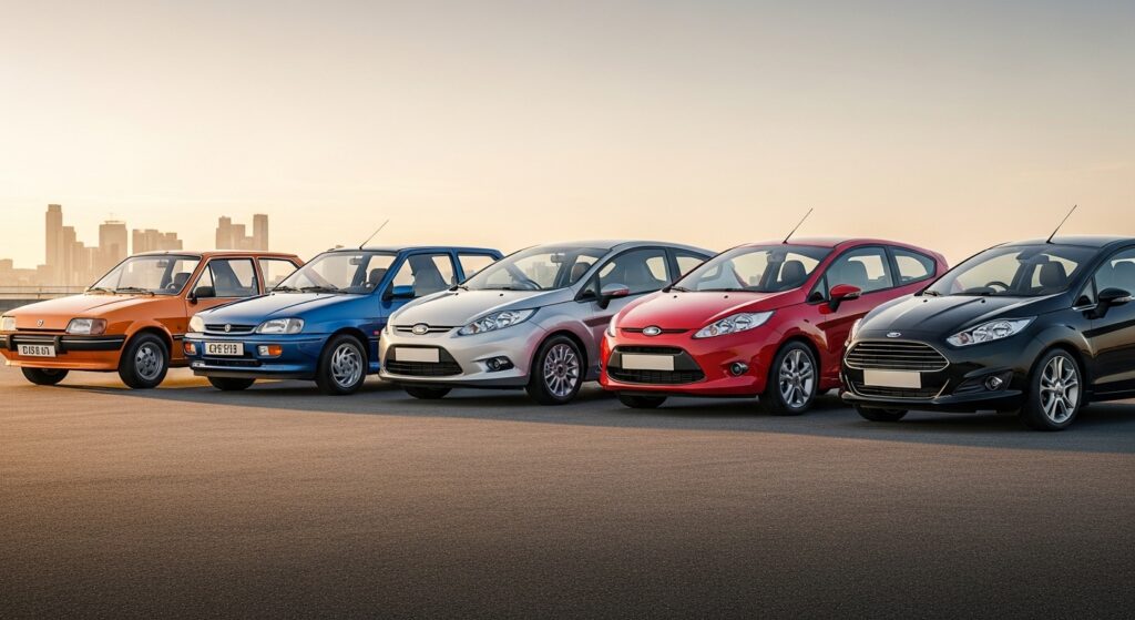 Quels modèles de ford fiesta