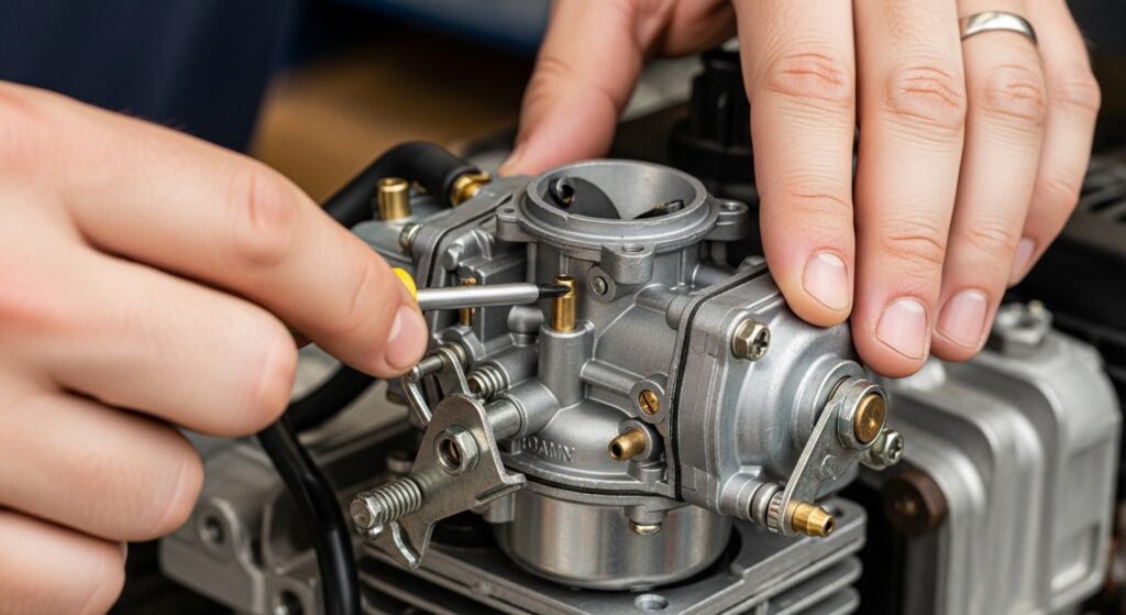Comment régler le carburateur de