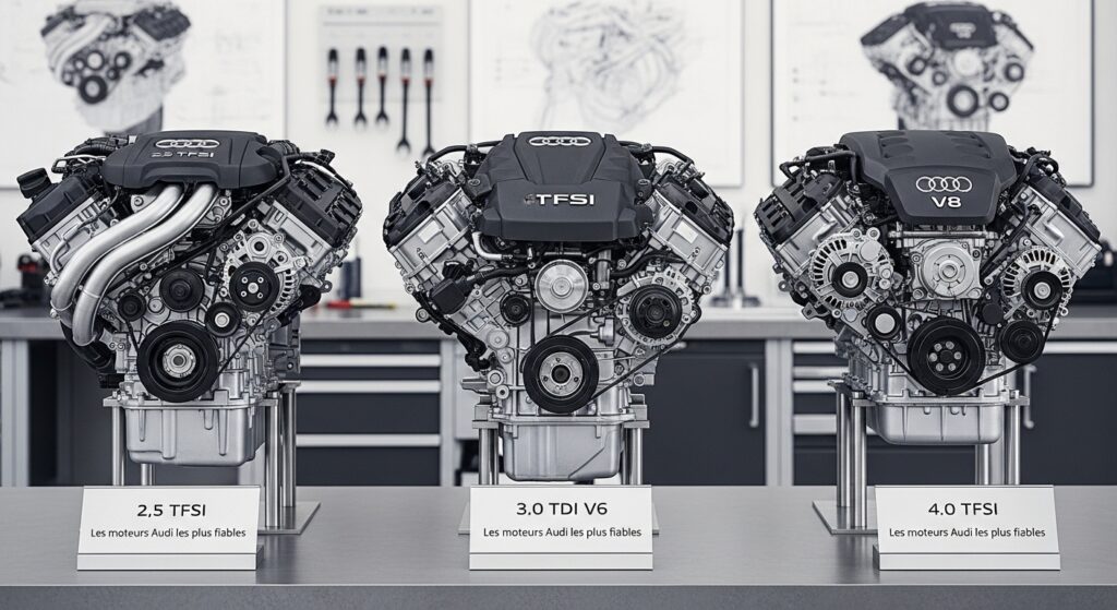 Les moteurs audi les plus fiables