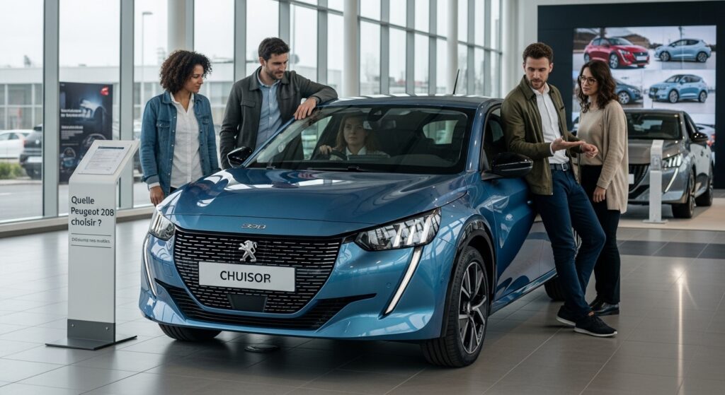 Quelle peugeot 208 choisir pour la