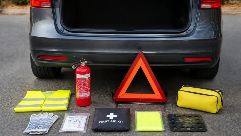 Équipements de sécurité obligatoires dans chaque voiture : la liste complète
