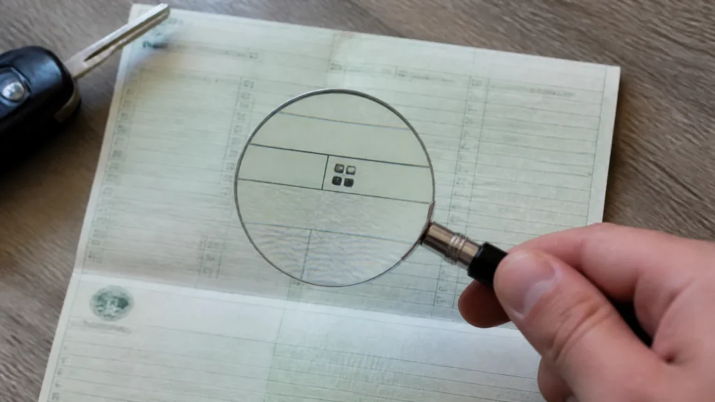 How to read the D2 code on the vehicle registration document and avoid mistakes
