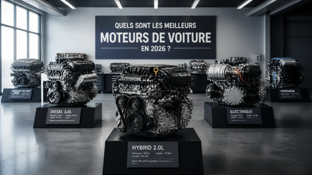 Quels sont les meilleurs moteurs de voiture en 2026 ?
