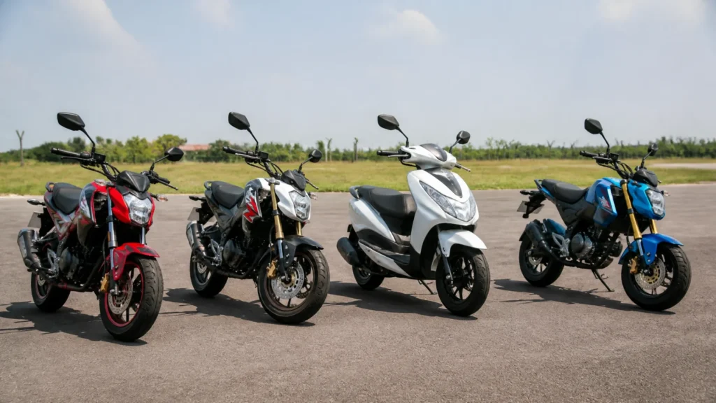 Which motorcycle is the most maneuverable? Comparison of easy-to-ride models