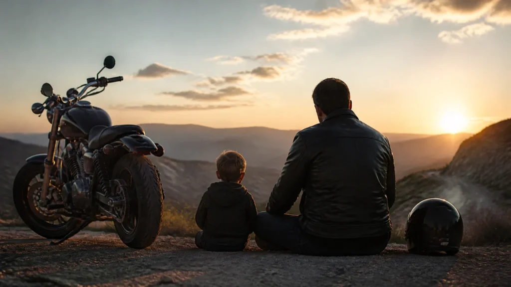 A biker's motto: the meaning of "Ride safe"